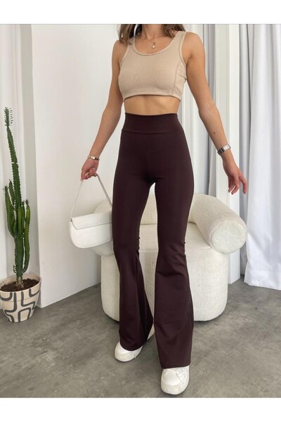 ALKY STORE طماق الساق الاسبانية عالية الخصر