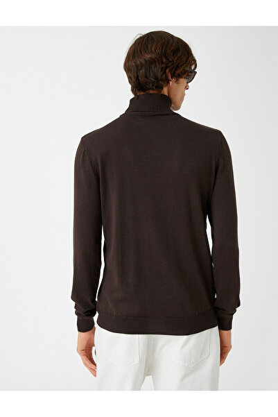 Koton Strukturierter Rollkragenpullover