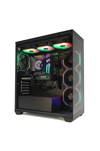 PC'GEN Gaming PC | I7-14700F • RTX 5060 TI 8GB • 32GB DDR5 • 1TB NVMe SSD • Gigabyte B760M (Black)