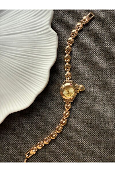 rubsey الرجعية الحد الأدنى حبة الحبل خمر ساعة اليد النسائية