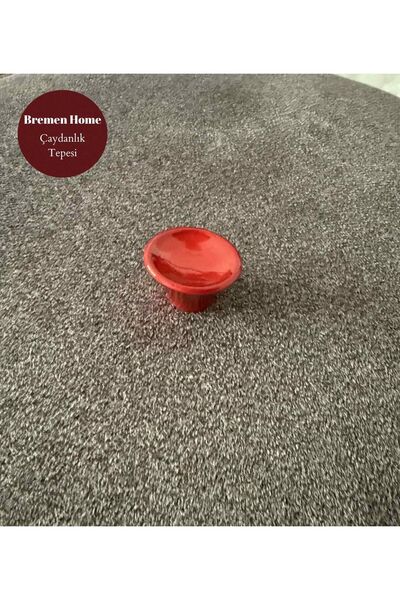 Bremen Home Çaydanlık Kapağı Tutmacı, Kapak Tepesi (Kırmızı)