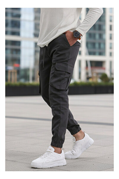 VIKUNYA Cargo Pocket Pack Cotton Men's Trousers with Side Pockets