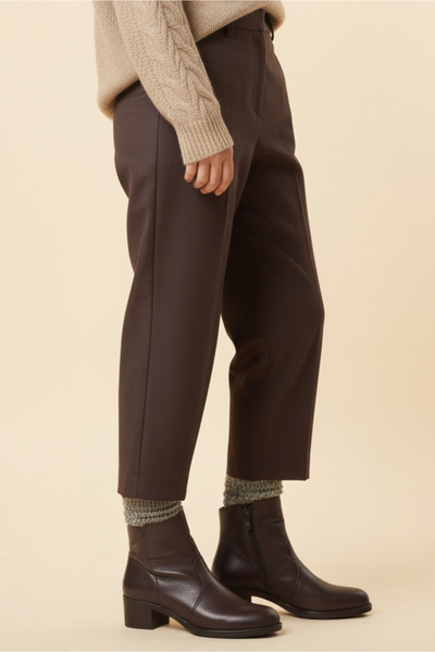 Mammamia D24kb-1930 Kahve Kadın Deri Bot