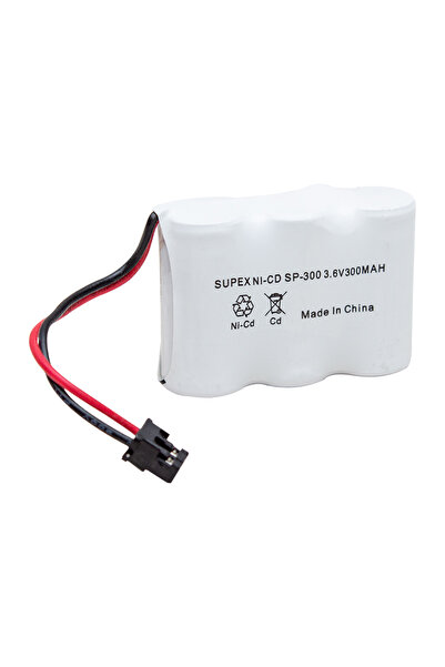 Epilons Supex SP-300 NI-CD Kısa Açık 3.6 Volt 300Mah Telsiz Telefon Pili
