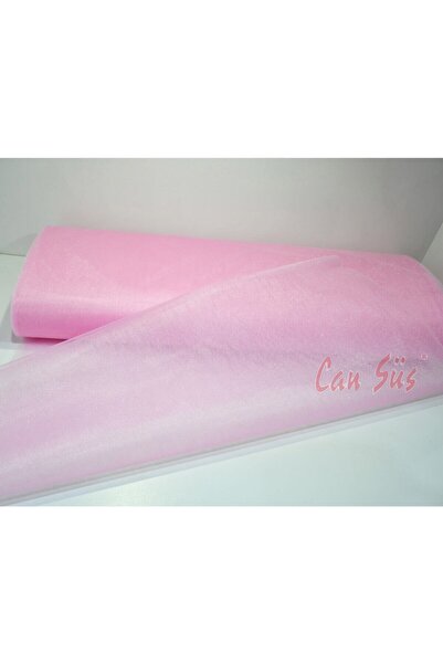 Cansüs 1 mt Kristal Tül Pembe