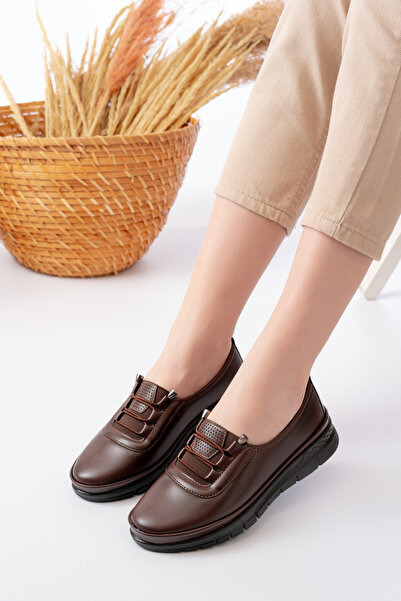 MCASERING Geniş Kalıp Ortopedik Topuk Dikenine Karşı Fuspetli Günlük Pu Deri Yumuşak Ve Hafif Cilt Ayakkabı