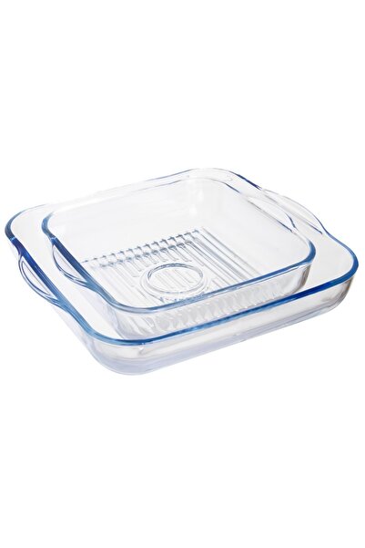 HIC 2-Piece square Oven Trays Set