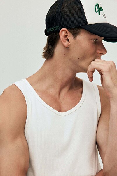 H&M Slim Fit Ribbed vest top