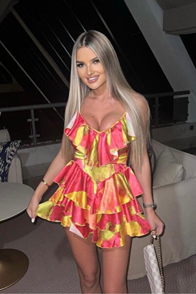 Prive Boutique Φόρεμα με στάμπα περιορισμένης έκδοσης