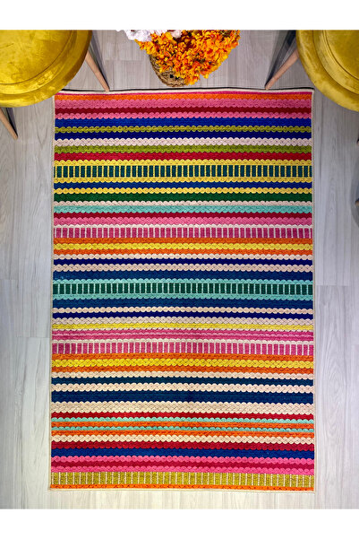 Rugs Modern Halı MOSSO Kalp ve Kanat Desenli Genç Dekoratif Halı mosso768