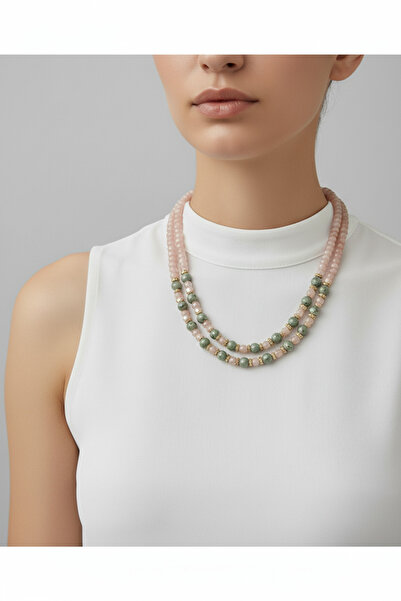 elinasaccessories Özel Tasarım Şık Kolye, Dikkat Çekici Kadın Kolye, Gözalıcı...