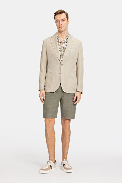 W Collection Ekru Buttoned Jacket