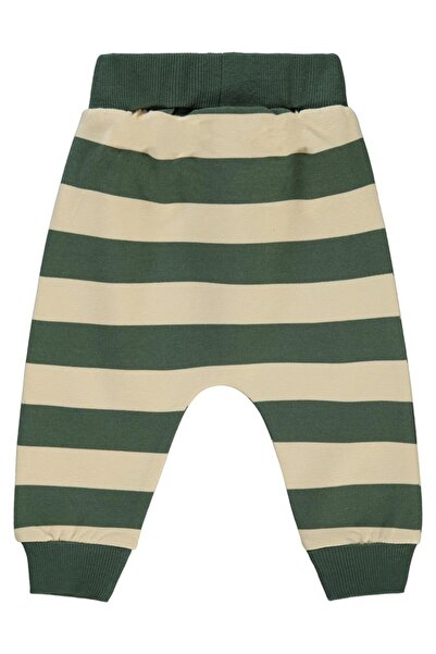 Civil Baby Striped 6-18 Months Sweatpants - Khaki 18-24 Months