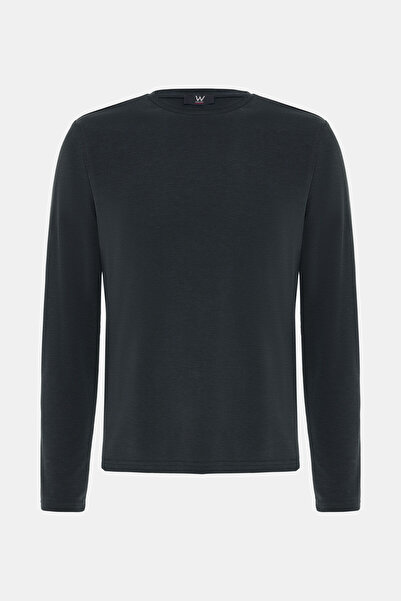 W Collection Black Crew Neck Long Sleeve Sweatshirt