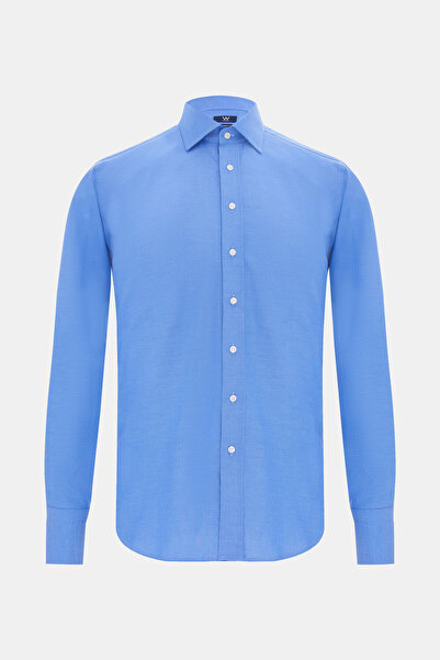 W Collection Blue Long Sleeve Shirt