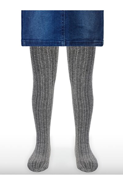 Civil Girls Rea 2-12 Years Old Girls' Pantyhose - Gray 2-3 Years Old