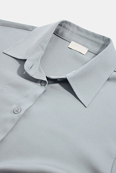 W Collection SILVER LONG SLEEVE SHIRT