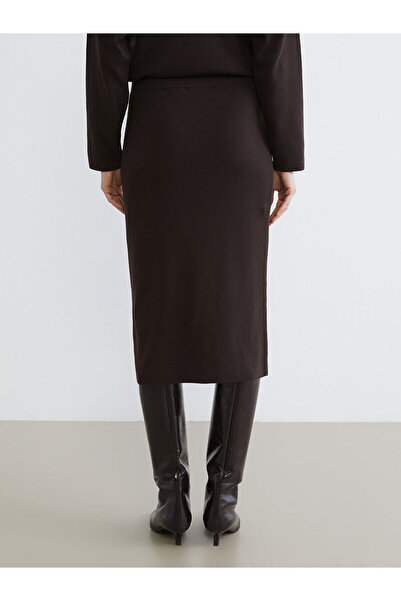 LC Waikiki Peak New Season Elastic Waist Knitwear Skirt