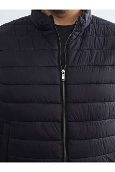 LC Waikiki Візія Новий сезон Великий розмір Стандартний крій Прямий комір Чоловічий надувний жилет