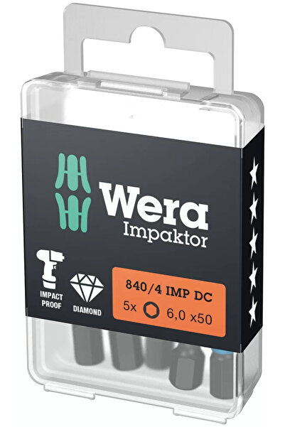 wera 840/4 IMP DC 5.0 x 50mm 05057645001
