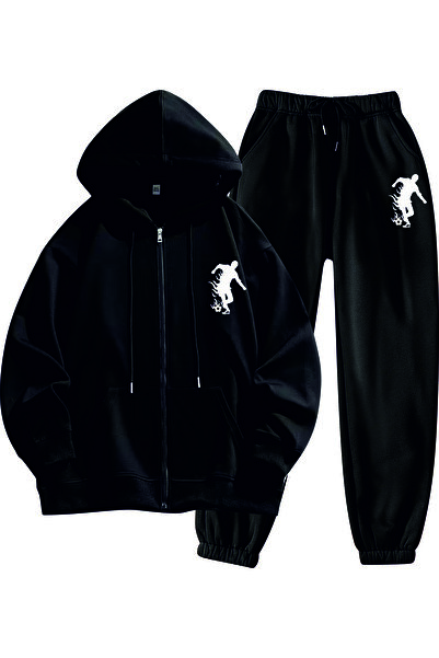 HOFFNUNG Σετ αθλητικής φόρμας FULL ZIP FOOTBALL PLAYER oversize