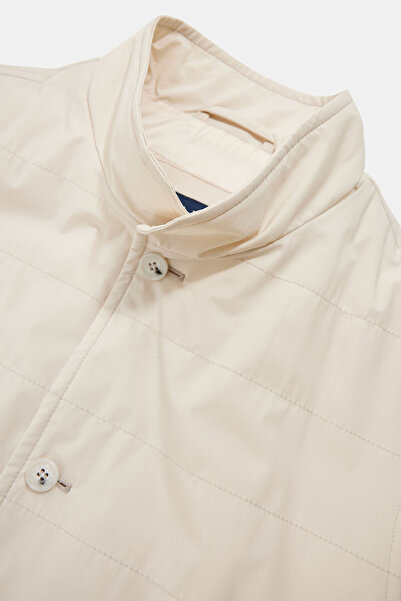 W Collection Ekru Buttoned Vest