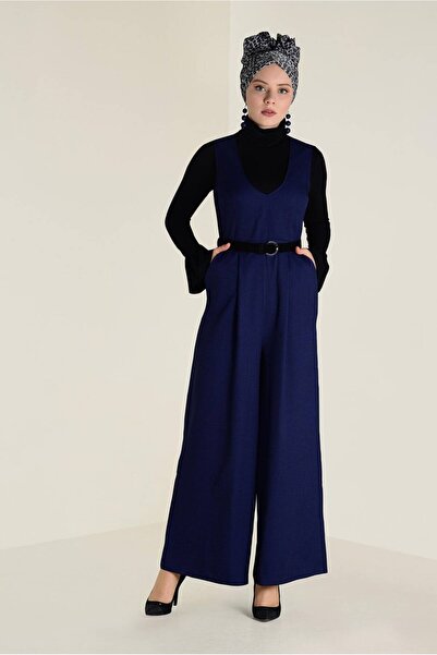 Alvina Ολόσωμη φόρμα με λαιμόκοψη σε σχήμα V και ζώνη 4574