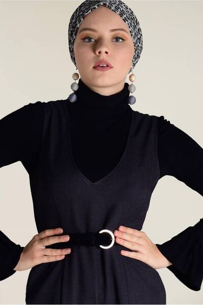 Alvina V-Neck Belted Jumpsuit 4574