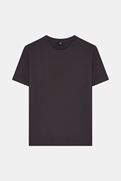 W Collection Anthracite Circular Neck T-Shirt