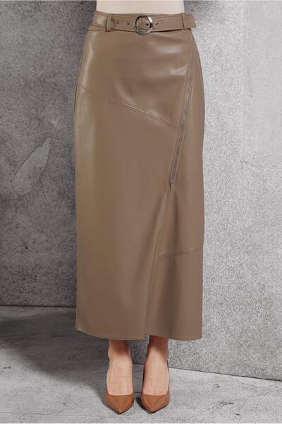 Alvina ΖΩΝΗ Faux ΔΕΡΜΑΤΙΝΗ ΦΟΥΣΤΑ 60638