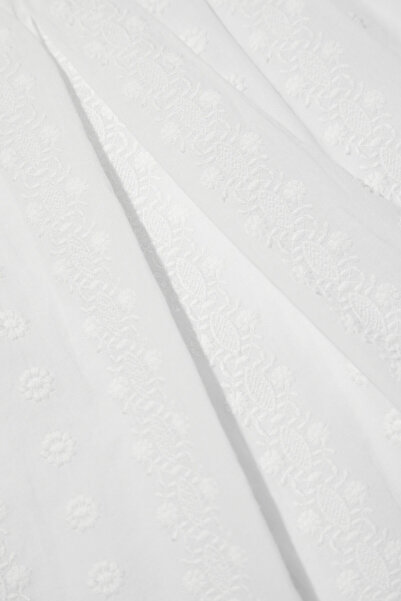 W Collection White T-Shirt with Garnish Detail on the Back