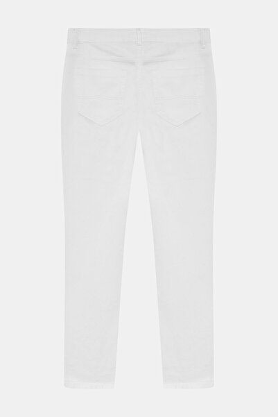 W Collection Regular White Jean Pants