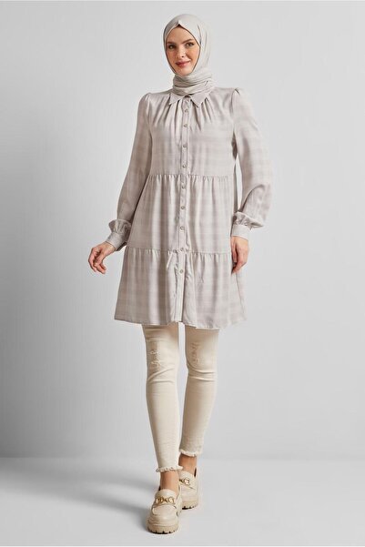 Alvina SHIRT COLLAR TUNIC 44476