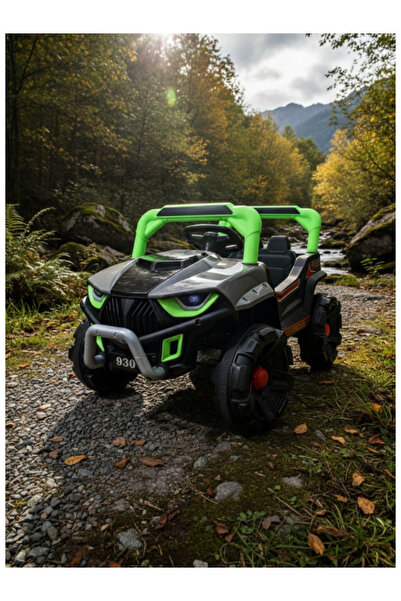 CAR Electric 4WD With 2Motors & 2Battery, RC 29-930-GRAY