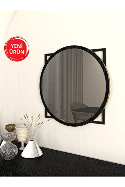 Dekorister Drada Ayna Senkron Siyah