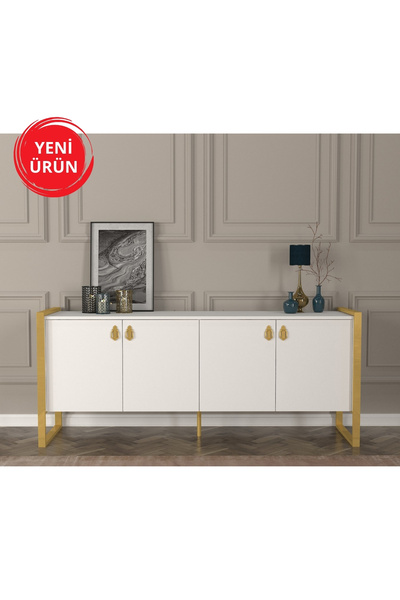 Dekorister Lost Konsol Beyaz