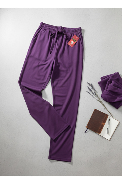 Altınay Pocketed Viscose Women's Pajama Bottoms R2