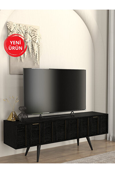 Dekorister Drada Tv Sehpası Senkronsiyah 150cm