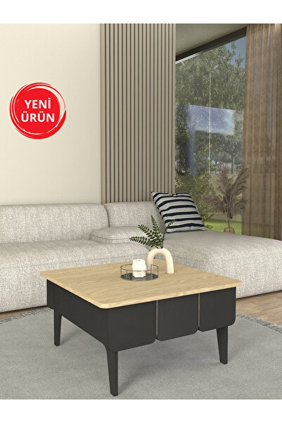 Dekorister Pedro Orta Sehpa Antrasit - Rota