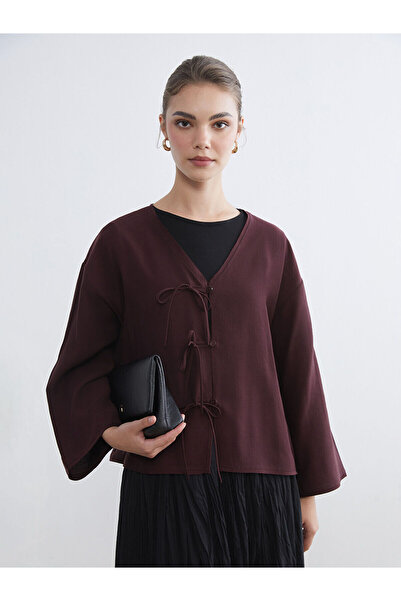 LC Waikiki V-Neck Oversize Women's Kimono