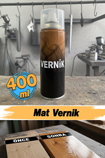 Badem10 Dekor Sprey Mat Vernik Tüm Yüzeyler Için 400 Ml