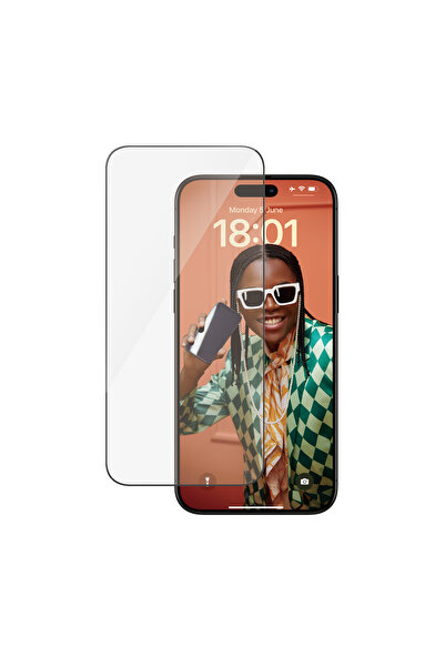 Panzer Glass iPhone 15 Pro Max | Ultra-Wide Fit Çerçeve Aparatlı Ekran Koruyucu