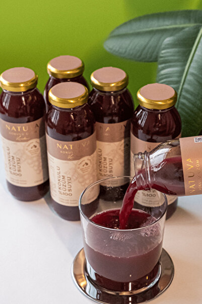 NATUVA 12'lı %100 Kokulu Üzüm Suyu 250 ml Şekersiz