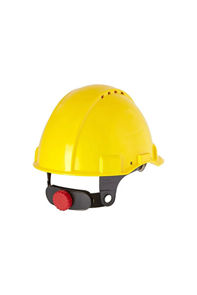 BBU Safety Equipment Cng-600 Vida Çark Ayarlı Baret - Sarı