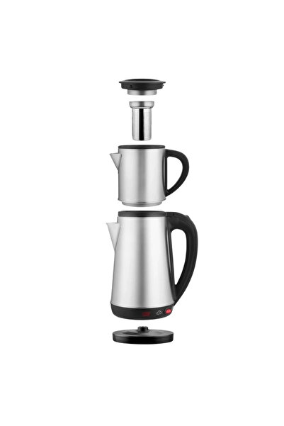 Mina Tiryaki 1500 W Steel Tea Machine