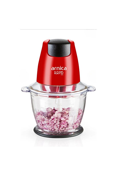 Arnica Rapid Plus GH21132 Elektrikli Doğrayıcı Kırmızı