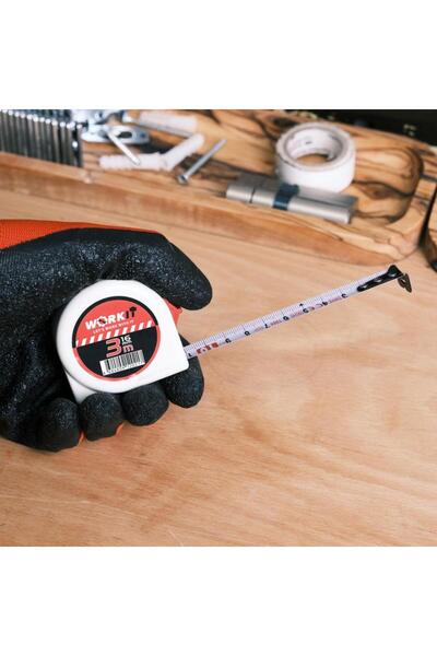 Work It 3m x 16mm Şerit Metre