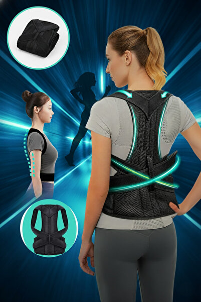 figiza Ορθοπεδικός κορσές όρθιας στάσης Αντι-καμπούρα Διόρθωση στάσης Κορσές ώμου Πίσω κορσέ Αθλητικός κορσές