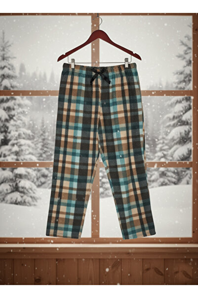 Altınay Pocketless Winter Fleece Women's Pajama Bottoms Je6