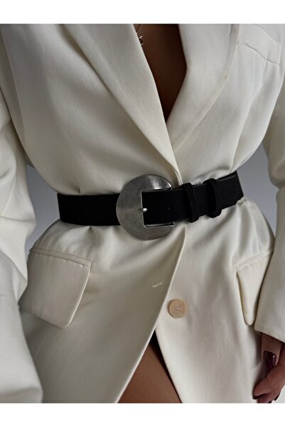 Fiori Γυναικεία ζώνη παντελονιού με οβάλ αγκράφα, ζώνη για σακάκι, ζώνη για φόρεμα, ζώνη για πουκάμισο